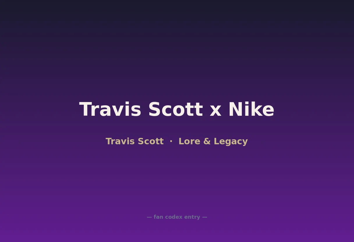 Travis Scott x Nike